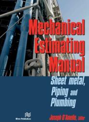 Mechanical Estimating Manual: Sheet Metal Piping and Plumbing (ISBN: 9788770223737)
