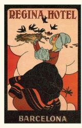 Vintage Journal Regina Hotel Poster Dutch Woman with Bird's Nest (ISBN: 9781669523000)
