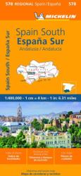 Andalucia - Michelin Regional Map 578 (ISBN: 9782067259058)