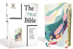 The Jesus Bible Artist Edition, Niv, Leathersoft, Multi-Color/Teal, Thumb Indexed, Comfort Print - Louie Giglio, Passion (ISBN: 9780310457541)