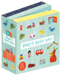 Baby's Busy Day: 3 Book Gift Set - All Day Fun - Board Book Bath Book Cloth Book (ISBN: 9780711267480)