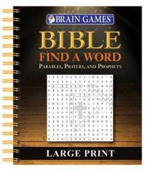 Brain Games - Bible Find a Word - Large Print (ISBN: 9781680223118)