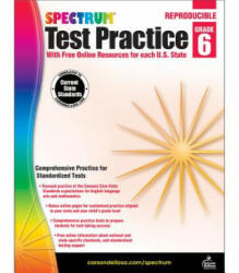 Spectrum Test Practice Grade 6 (ISBN: 9781620575987)