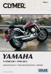 Clymer Yamaha V-Star 650 1998-201 - Ron Wright (ISBN: 9781599696195)