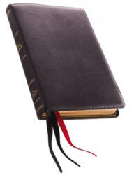 NKJV, Thinline Reference Bible, Large Print, Premium Leather, Black, Sterling Edition, Comfort Print - Thomas Nelson (ISBN: 9780785220886)