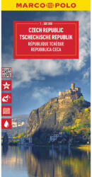 Csehország autótérkép Marco Polo (ISBN: 9783575017703)