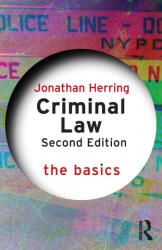 Criminal Law: The Basics - Herring, Jonathan (ISBN: 9780367626969)