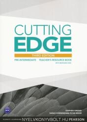 Cutting Edge Third Edition Pre-Intermediate Teacher's Resource Book with Resource Disc CD-ROM (2013)
