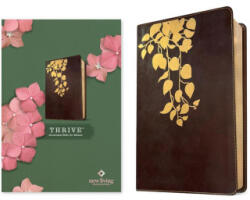 NLT Thrive Devotional Bible for Women (Leatherlike, Cascade Deep Brown) - Tyndale (ISBN: 9781496477941)
