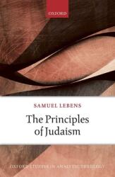 The Principles of Judaism (ISBN: 9780198843252)