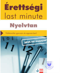 Érettségi Last minute - Nyelvtan (2023)
