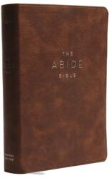 NKJV, Abide Bible, Leathersoft, Brown, Red Letter Edition, Comfort Print: Holy Bible, New King James Version (ISBN: 9780785226628)