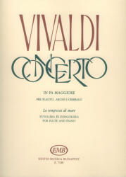 CONCERTO IN FA MAGGIORE LA TEMPESTA DI MARE FUVOLÁRA ÉS ZONGORÁRA (ISBN: 9786300192812)