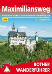 Maximiliansweg túrakalauz Bergverlag Rother német RO 4441 (2013)