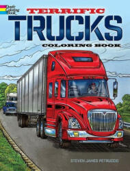 Terrific Trucks Coloring Book - Steven James Petruccio (2021)