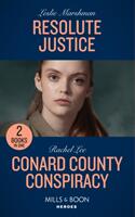 Resolute Justice / Conard County Conspiracy - Resolute Justice / Conard County Conspiracy (ISBN: 9780263303285)
