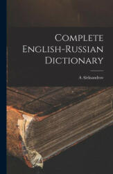 Complete English-Russian Dictionary (ISBN: 9781015592544)