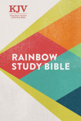 KJV Rainbow Study Bible, Hardcover: Ribbon Marker, Color-Coded Text, Smythe Sewn Binding, Easy to Read Bible Font, Bible Study Helps, Full-Color Maps - Holman Bible Staff (ISBN: 9781087721873)