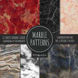 Marble Patterns Scrapbook Paper Pad 8x8 Scrapbooking Kit for Papercrafts Cardmaking Printmaking DIY Crafts Stationary Designs Borders Background (ISBN: 9781951373566)