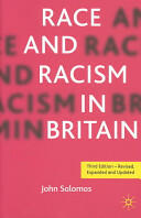 Race and Racism in Britain Third Edition (ISBN: 9780333764091)