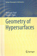 Geometry of Hypersurfaces (ISBN: 9781493932450)
