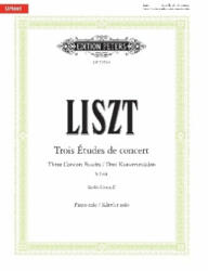 TROIS TUDES DE CONCERT PIANO 2 HANDS - Franz Liszt, Leslie Howard (2017)