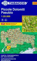 056. Hiking map of Piccole Dolomiti Pasubio turista térkép Tabacco 1: 25 000 (2013)