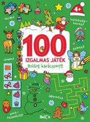 100 izgalmas játék - Boldog karácsonyt! (ISBN: 9789634371182)