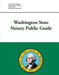 Washington State Notary Public Guide (ISBN: 9780359571987)