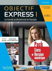 Objectif Express 1 A1/A2 3e ed Pack (ISBN: 9782017188858)