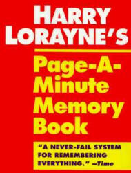 Harry Lorayne's Page-A-Minute Memory Book - Harry Lorayne (ISBN: 9780345410146)