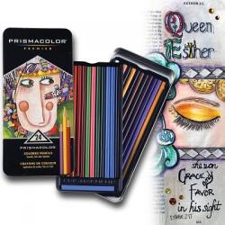Prisma Premier Colored Pencils Tin - Set of 24 Colors (ISBN: 0070735035974)
