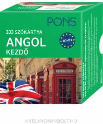 PONS 333 szókártya angol kezdő A1-B1 (2013)