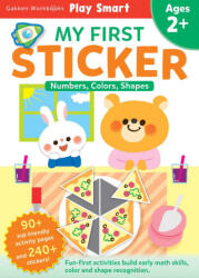 Play Smart My First Sticker Numbers, Colors, Shapes 2+: Sticker Book - GAKKEN (ISBN: 9784056212389)