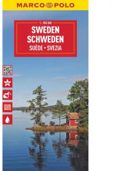Svédország térkép - Marco Polo (ISBN: 9783575017673)