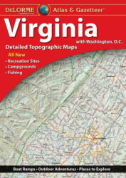 Delorme Atlas & Gazetteer: Virginia (ISBN: 9781946494795)