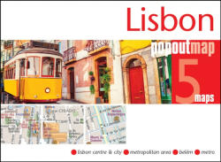 Lisszabon térkép, Lisszabon várostérkép, zsebtérkép 2024 (ISBN: 9781914515736)