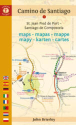 Camino de Santiago Maps (Camino Francés): St. Jean Pied de Port - Santiago de Compostela (ISBN: 9781912216345)