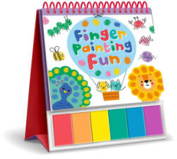 Finger Painting Fun: Easel Coloring Book with 6 Paints (ISBN: 9781837715305)