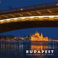 Budapest - Napkeltétől napnyugtáig fotóalbum (Kovács) német (2013)