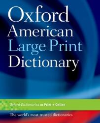 Oxford American Large Print Dictionary (ISBN: 9780195371253)