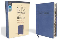 Niv, Premium Gift Bible, Leathersoft, Navy, Red Letter Edition, Indexed, Comfort Print - Zondervan (ISBN: 9780310094128)