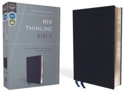 NIV, Thinline Bible, Bonded Leather, Navy, Red Letter Edition - Zondervan (ISBN: 9780310448822)