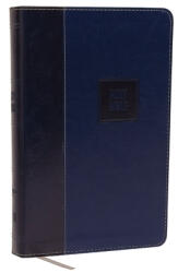 NKJV, Deluxe Gift Bible, Leathersoft, Blue, Red Letter, Comfort Print - Thomas Nelson (ISBN: 9780718075224)