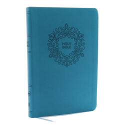 NKJV, Value Thinline Bible, Large Print, Leathersoft, Blue, Red Letter, Comfort Print - Thomas Nelson (ISBN: 9780718075651)