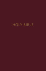 NKJV, Pew Bible, Hardcover, Burgundy, Red Letter, Comfort Print - Thomas Nelson (ISBN: 9780785215936)