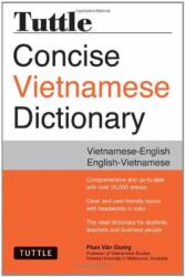 Tuttle Concise Vietnamese Dictionary (ISBN: 9780804843997)