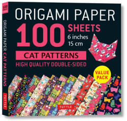Origami Paper 100 Sheets Cat Patterns 6 (ISBN: 9780804851435)