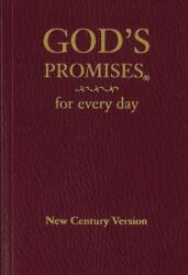God's Promises for Every Day - Jack Countryman, A. Gill (ISBN: 9780849962684)