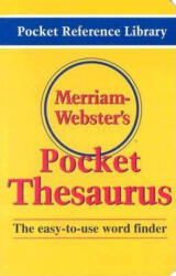 Merriam Webster's Pocket Thesaurus - Merriam Webster (ISBN: 9780877795247)